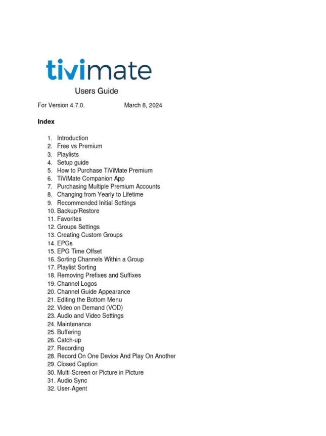 TiviMate en Android TV incluida en la guía mejor IPTV España 2026 de iptvespaña